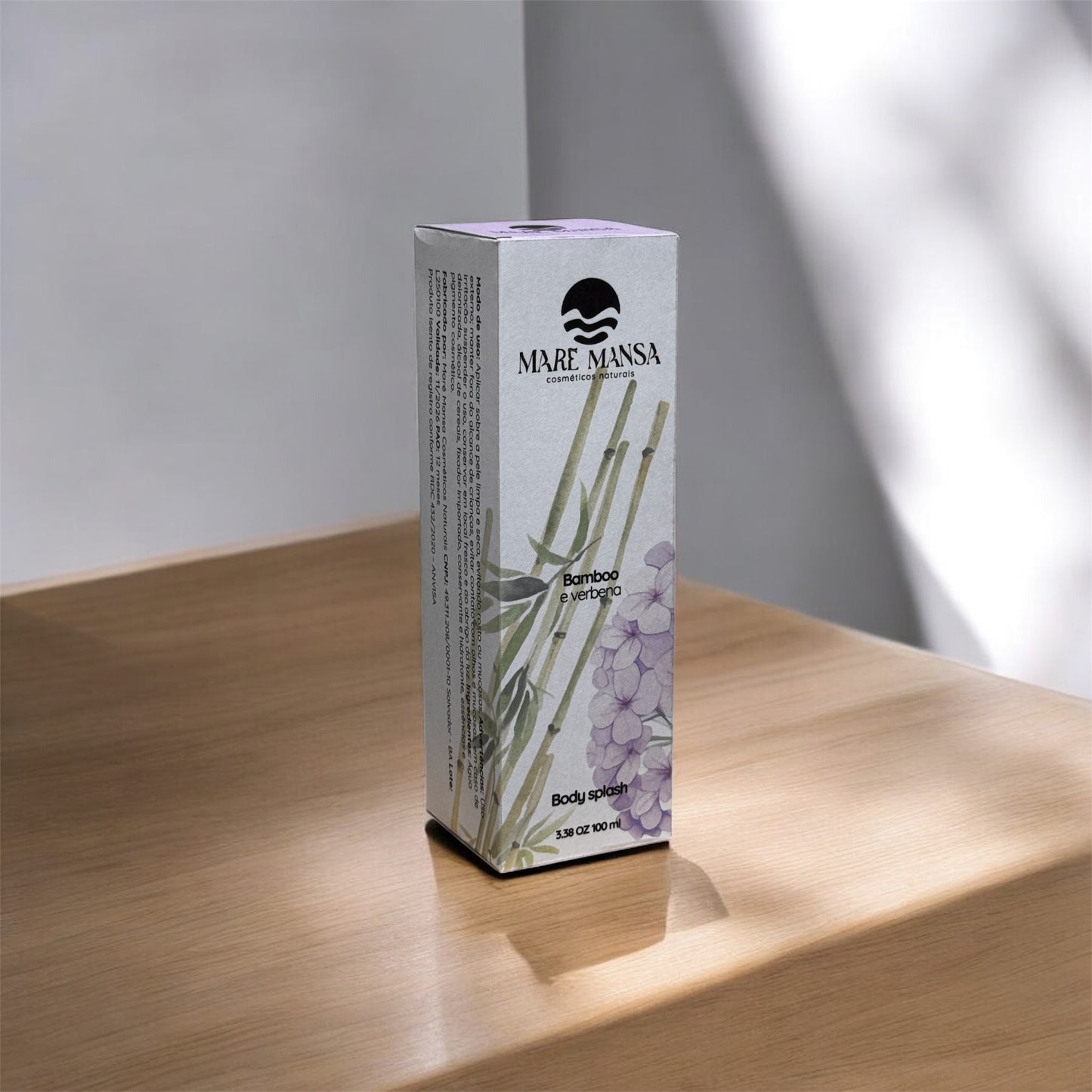 Body Splash Bamboo e Verbena 100ml