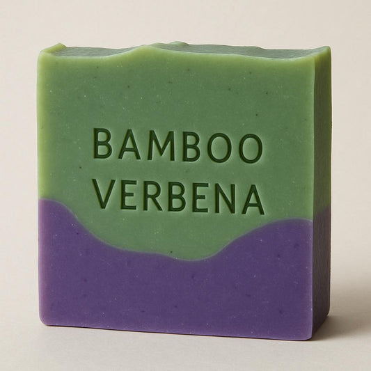 Sabonete artesanal de Verbena & Bamboo 110g