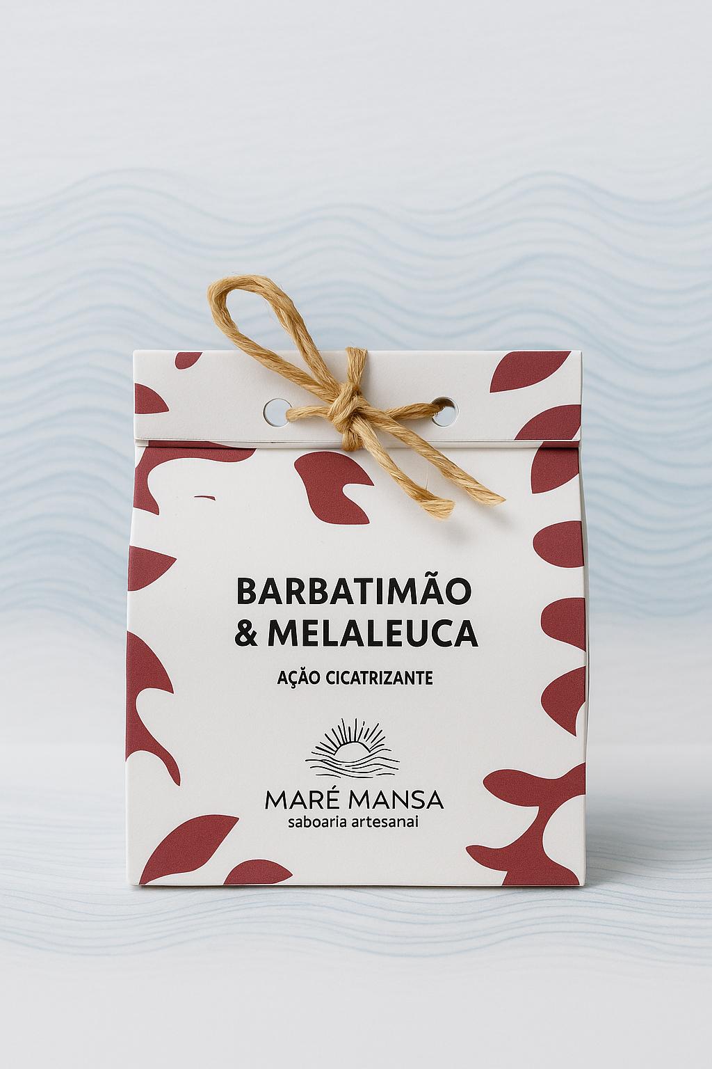 Sabonete íntimo artesanal Barbatimão e Melaleuca 100g